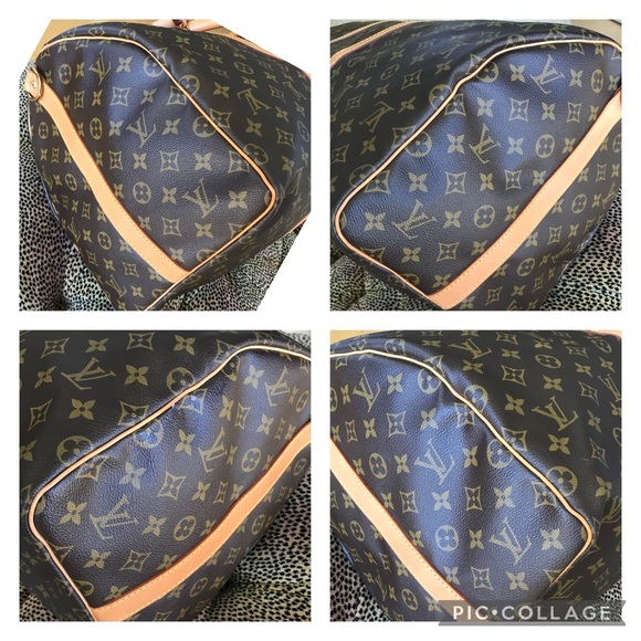 Exquisite Louis Vuitton Keepall Bandoliere 55 Travel Bag Suitcase Carry On - Picture 13 of 17